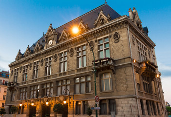 The town hall  of Vincennes city.