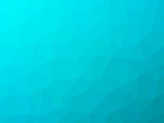 Teal gradient polygon shaped background