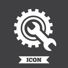 Repair tool sign icon. Service symbol.