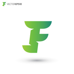 Abstract Letter F Logo