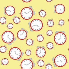 Seamless pattern with watches 572