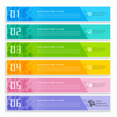 Infographics Web Banner & Label Design