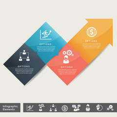 Strategy for Successful Business Concept Vector Illustration Infographic