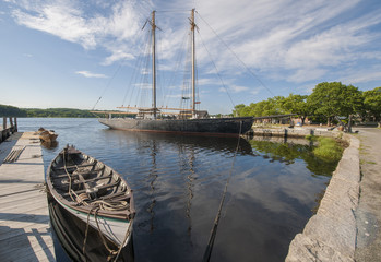 Historical Seaport in Mystic Connecticut