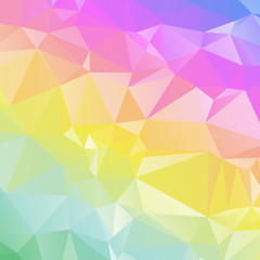 pastel polygonal Mosaic background