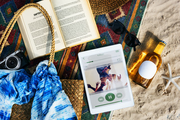 Beach Summer Holiday Vacation Journey Exploration Concept