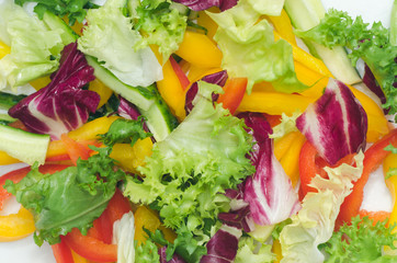 healthy vegetables salad