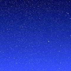 Vector background snowflakes. Blue ice storm.