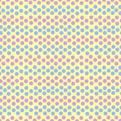 Random dots background.Seamless pattern. Vector. ランダムドットのパターン