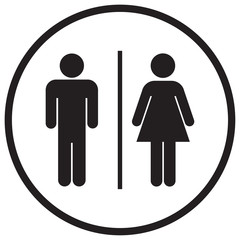 Bathroom Sign Icon