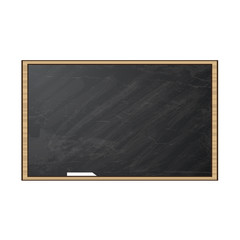 Fototapeta premium Chalk board. Vector illustration.