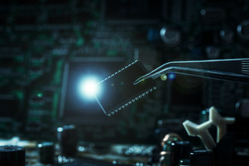 マザーボード,コンピューターのチップ