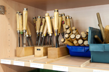 Tools in a Workshop