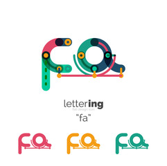 Letters logo icon