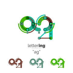 Letters logo icon