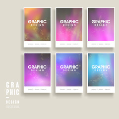 colorful brochure template