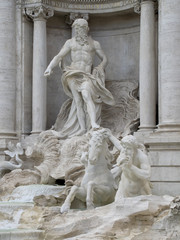 Fontana di Trevi en Roma