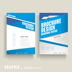 Fototapeta premium modern brochure template