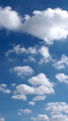 Many Cloud in The Blue Sky