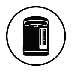 Kitchen electric kettle icon