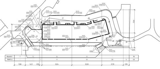 Архитектурный чертеж из комплекта рабочих чертежей раздела "Генплан". Баланс земляных масс