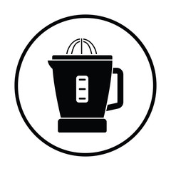 Citrus juicer machine icon