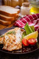 Grilled fish