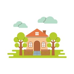 Home illustration vector