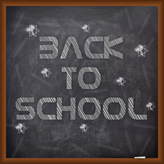Poster, Banner or Flyer design for Back to School.