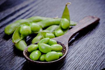 Green soy beans
