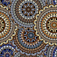Materiał do szycia Seamless mandala pattern