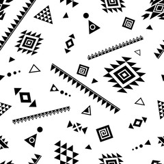 Fototapeta premium Seamless aztec pattern