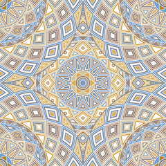 Seamless mandala pattern