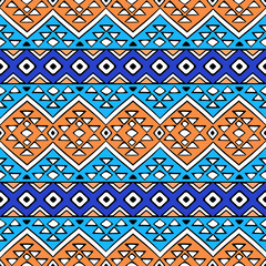 Seamless aztec pattern