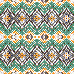 Seamless aztec pattern
