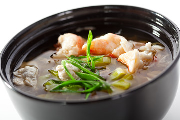 Crab and Egg Soup