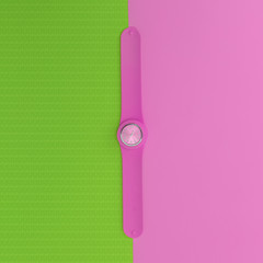 Wrist Watch. Fashion Minimalism. Urban Style.