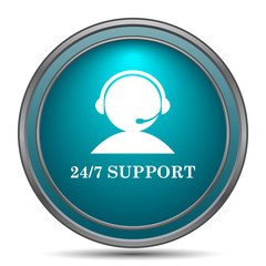 24-7 Support icon