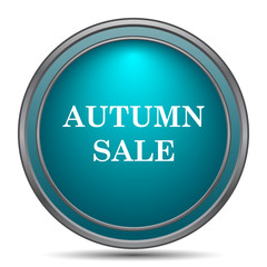 Fototapeta premium Autumn sale icon