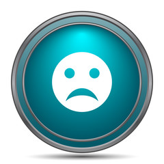 Fototapeta premium Sad smiley icon