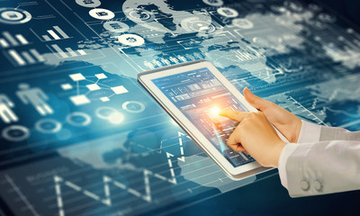 Using innovative technologies . Mixed media