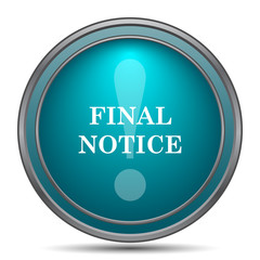 Final notice icon