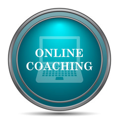 Online coaching icon