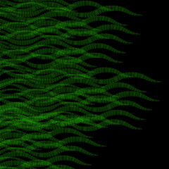 Binary Code Background. Numbers Concept. Algorithm, Data Code, Decryption and Encoding