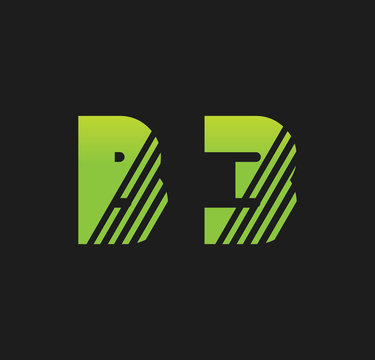 b3 initial green with strip