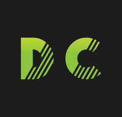 dc initial green with strip