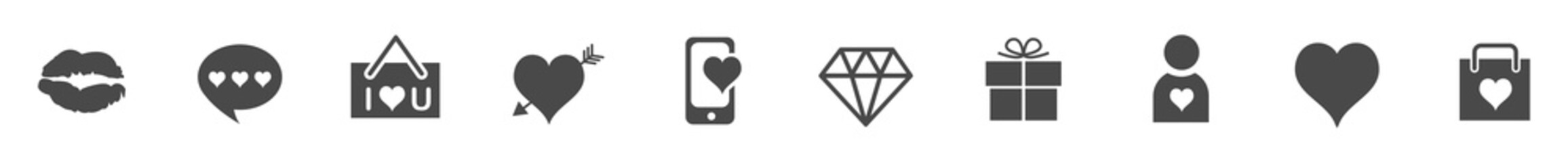 Love/Valentines Icons © rawku5