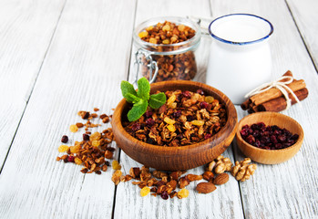 Homemade granola