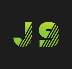 j9 initial green with strip