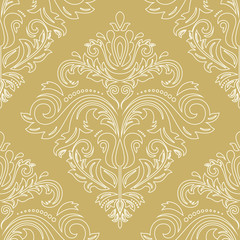 Seamless Vector Damask Pattern